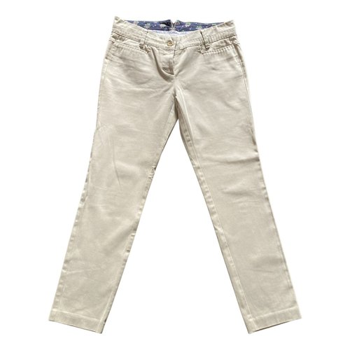 Pre-owned See By Chloé Straight Pants In Khaki
