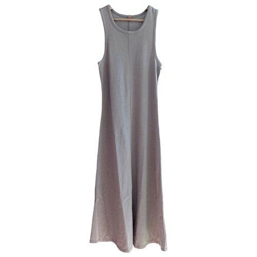 Pre-owned Lunya Mid-length Dress In Grey