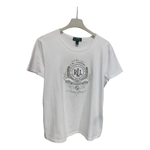 Pre-owned Lauren Ralph Lauren T-shirt In White
