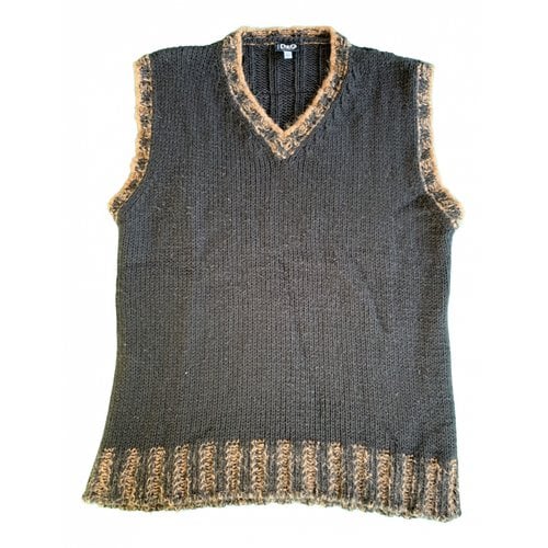 Pre-owned D&g Wool Vest In Brown