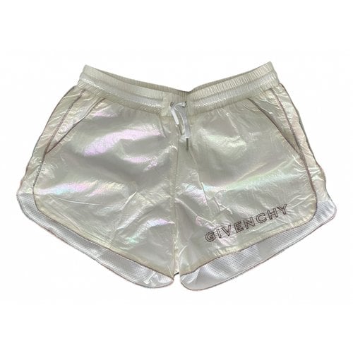 Pre-owned Givenchy Mini Short In Metallic