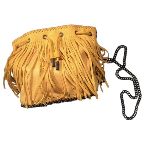 Pre-owned Stella Mccartney Vegan Leather Handbag In Yellow