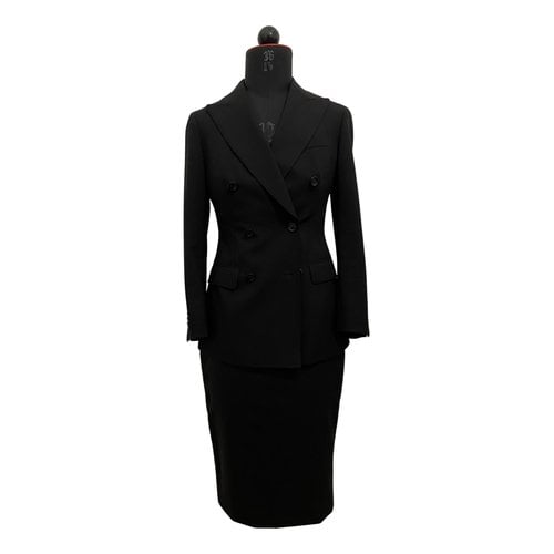 Pre-owned Suitsupply Wool Suit Jacket In Black