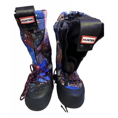 Pre-owned Hunter Snow Boots In Multicolour