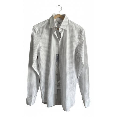 Pre-owned Van Laack Shirt In White