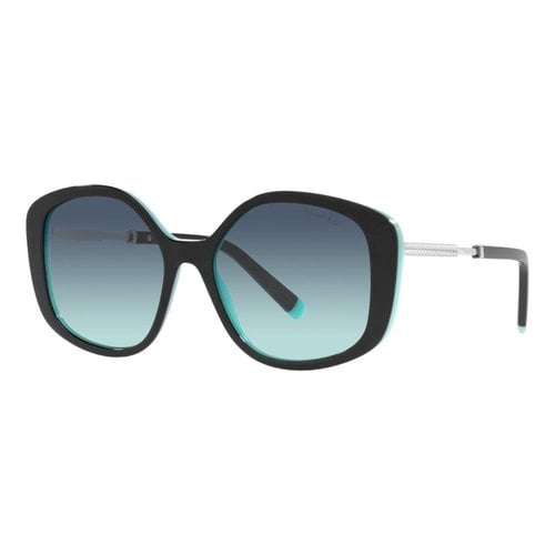 Pre-owned Tiffany & Co Aviator Sunglasses In Black