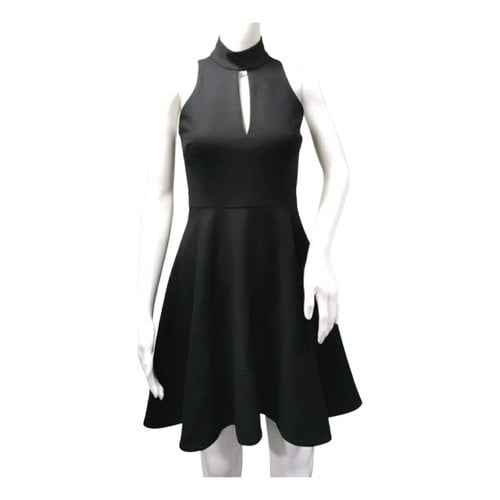 Pre-owned Cinq À Sept Mid-length Dress In Black