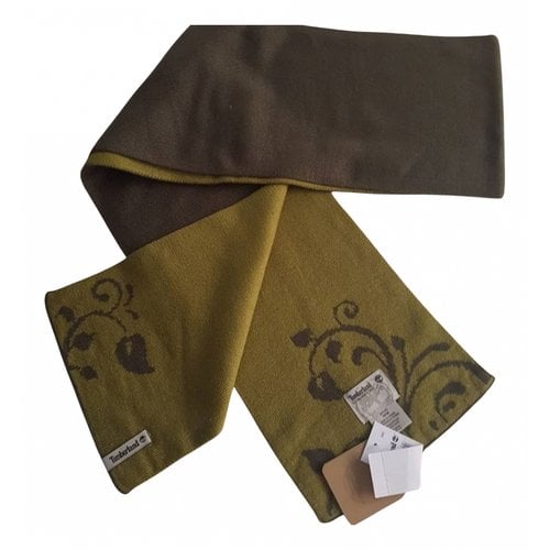Pre-owned Timberland Scarf In Khaki