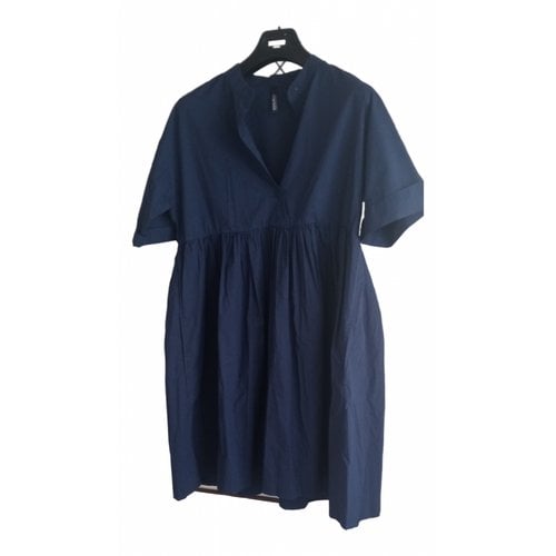 Pre-owned Woolrich Mid-length Dress In Blue