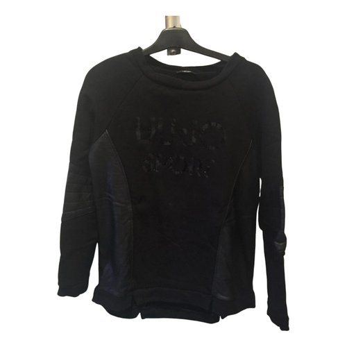 Pre-owned Liujo Sweatshirt In Black