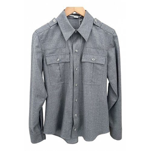 Pre-owned Stella Mccartney Wool Shirt In Grey
