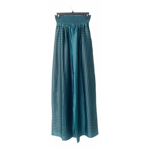 Pre-owned Anthropologie Overall In Green