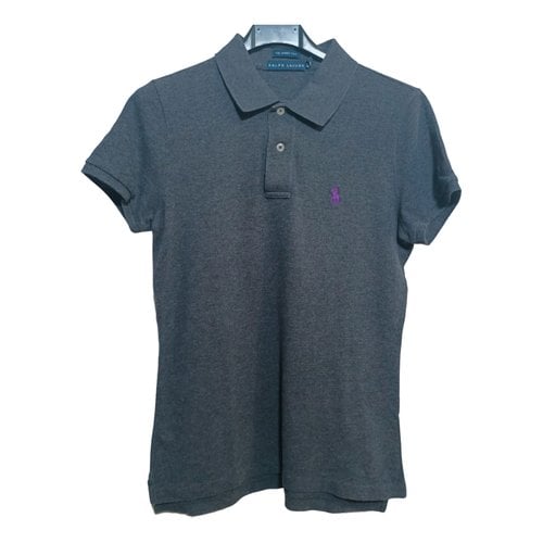 Pre-owned Ralph Lauren Polo In Anthracite