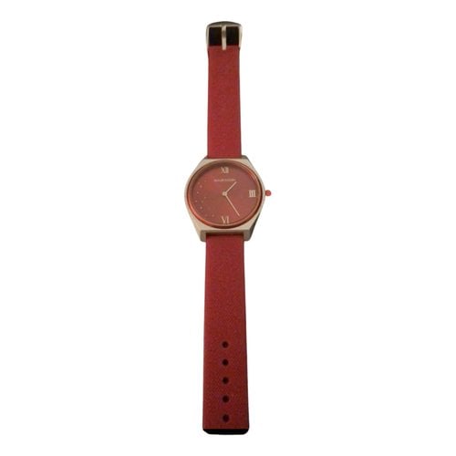 Pre-owned Mauboussin Watch In Red