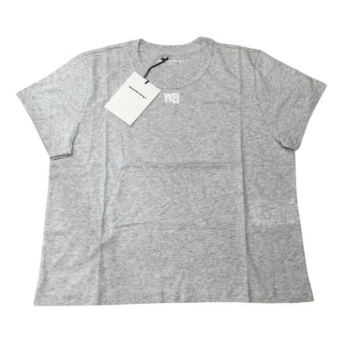 Pre-owned Alexander Wang T-shirt In Grey