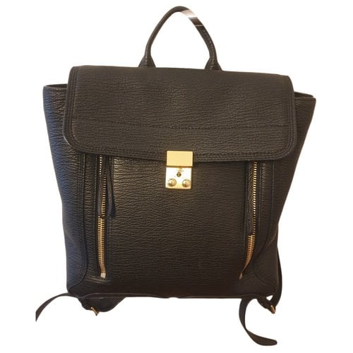 Pre-owned 3.1 Phillip Lim / フィリップ リム Leather Backpack In Black