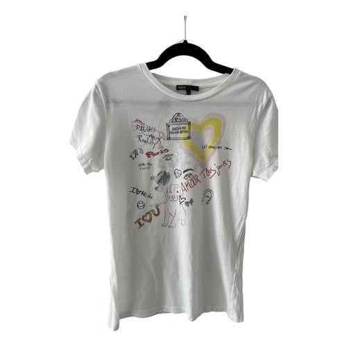 Pre-owned Maje T-shirt In White