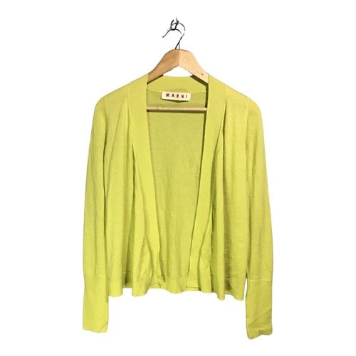Pre-owned Marni Top In Yellow