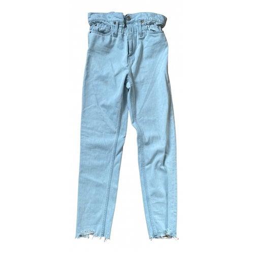 Pre-owned Iro Straight Jeans In Blue