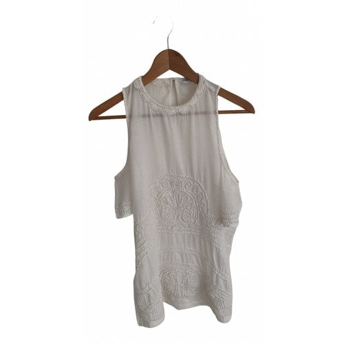 Pre-owned Gat Rimon Blouse In White