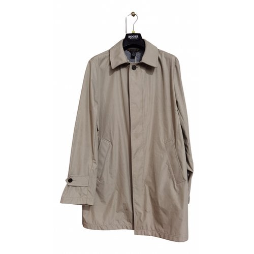 Pre-owned Brooks Brothers Trenchcoat In Beige