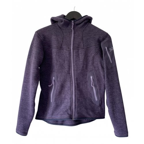 Pre-owned Arc'teryx Sweatshirt In Purple