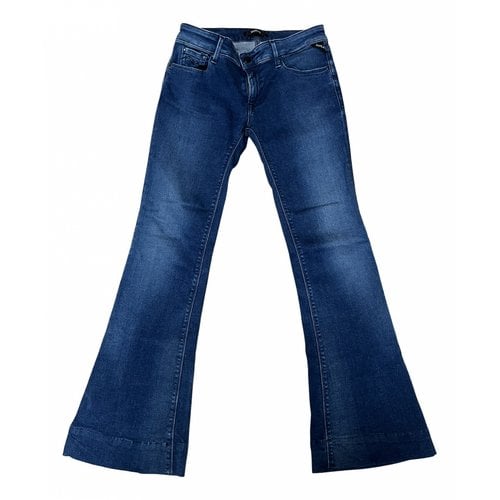 Pre-owned Replay Jeans In Blue