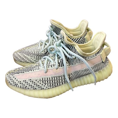 Pre-owned Yeezy X Adidas Cloth Trainers In Green
