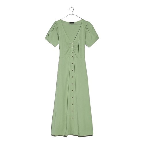 Pre-owned Madewell Dress In Green