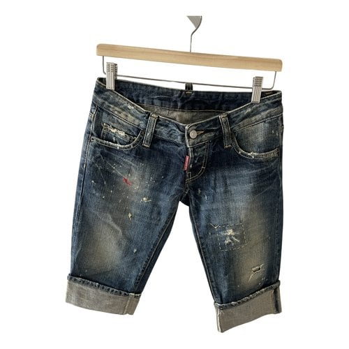 Pre-owned Dsquared2 Shorts In Blue