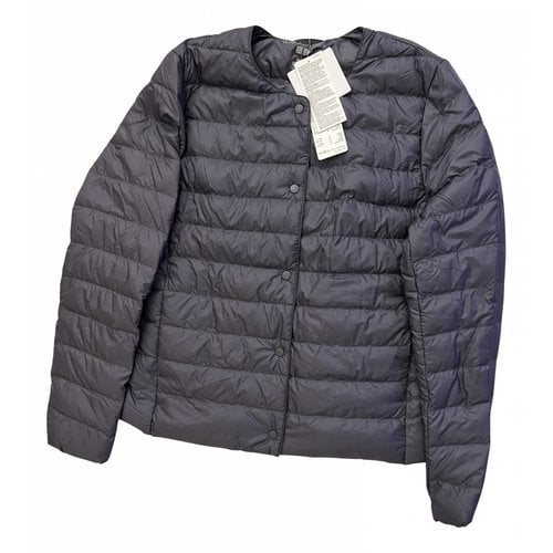 Pre-owned Maje Puffer In Blue