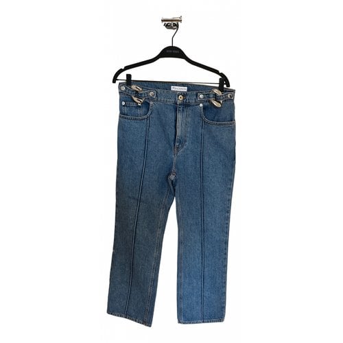 Pre-owned Jw Anderson Jeans In Blue