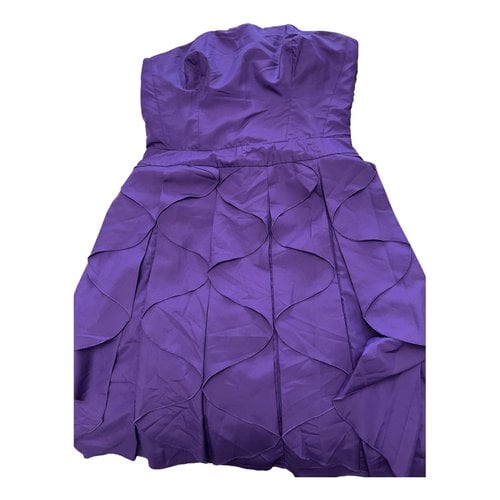 Pre-owned Reiss Mini Dress In Purple