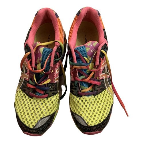 Pre-owned Asics Trainers In Multicolour