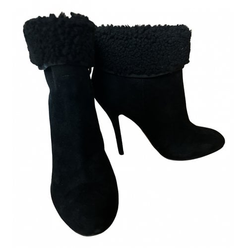 Pre-owned Vivienne Westwood Anglomania Ankle Boots In Black