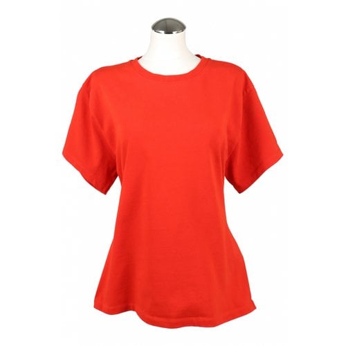 Pre-owned Victoria Beckham T-shirt In Red