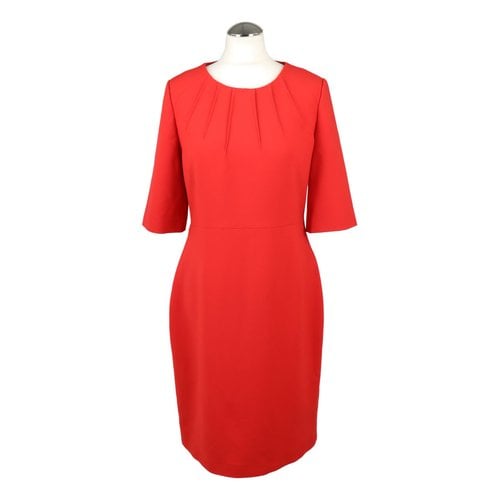 Pre-owned Hobbs Mid-length Dress In Red
