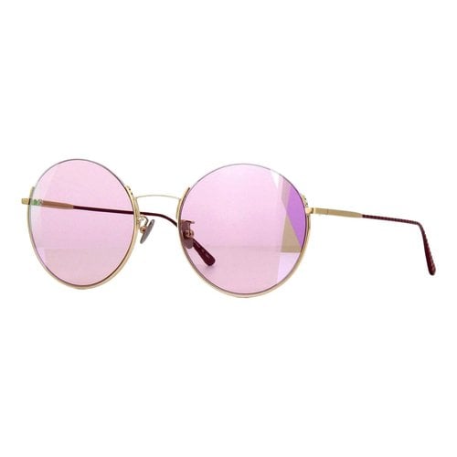 Pre-owned Bottega Veneta Aviator Sunglasses In Multicolour