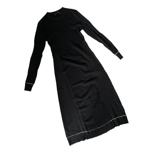 Pre-owned Proenza Schouler Cashmere Maxi Dress In Black