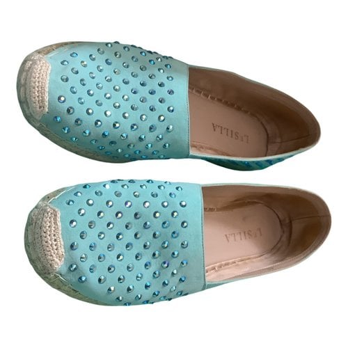 Pre-owned Le Silla Espadrilles In Blue