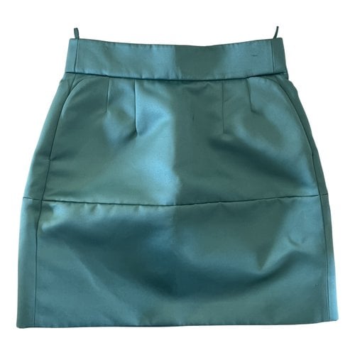 Pre-owned Emporio Armani Mini Skirt In Green