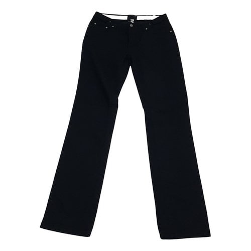 Pre-owned Class Cavalli Trousers In Black