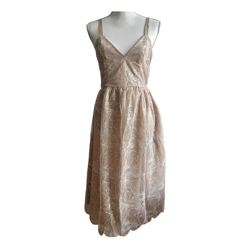 Pre-owned Ottod'ame Mid-length Dress In Metallic