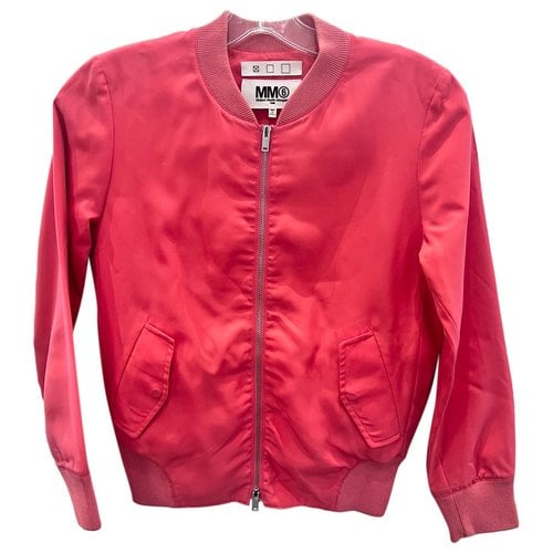 Pre-owned Mm6 Maison Margiela Jacket In Pink