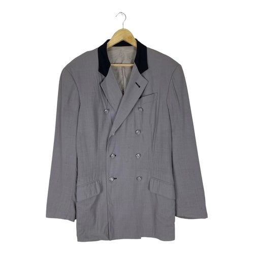 Pre-owned Jean Paul Gaultier Wool Vest In Grey