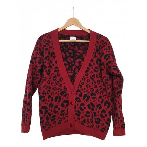 Pre-owned Anine Bing Cardigan In Red