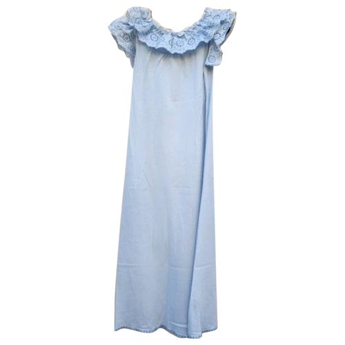 Pre-owned Dior Dress In Blue
