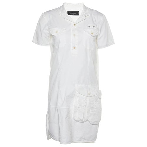 Pre-owned Dsquared2 Dress In White