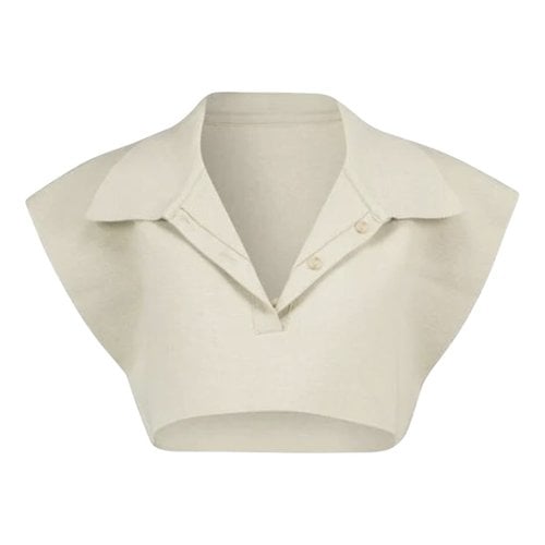 Pre-owned Jacquemus Top In Beige