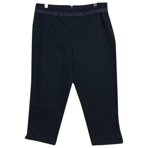 Pre-owned Fendi Short Pants In Blue